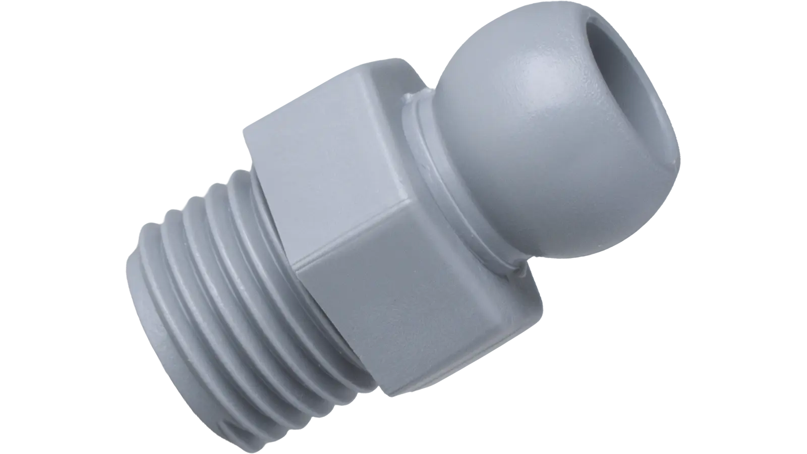 Threaded nipple (hose connection) for articulated hose Snap Loc