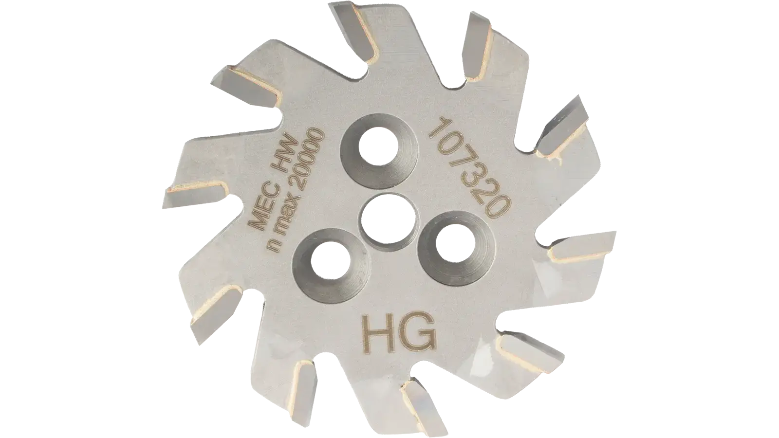 Disk milling cutter d=50 mm, 10 teeth, RIGHT cutter