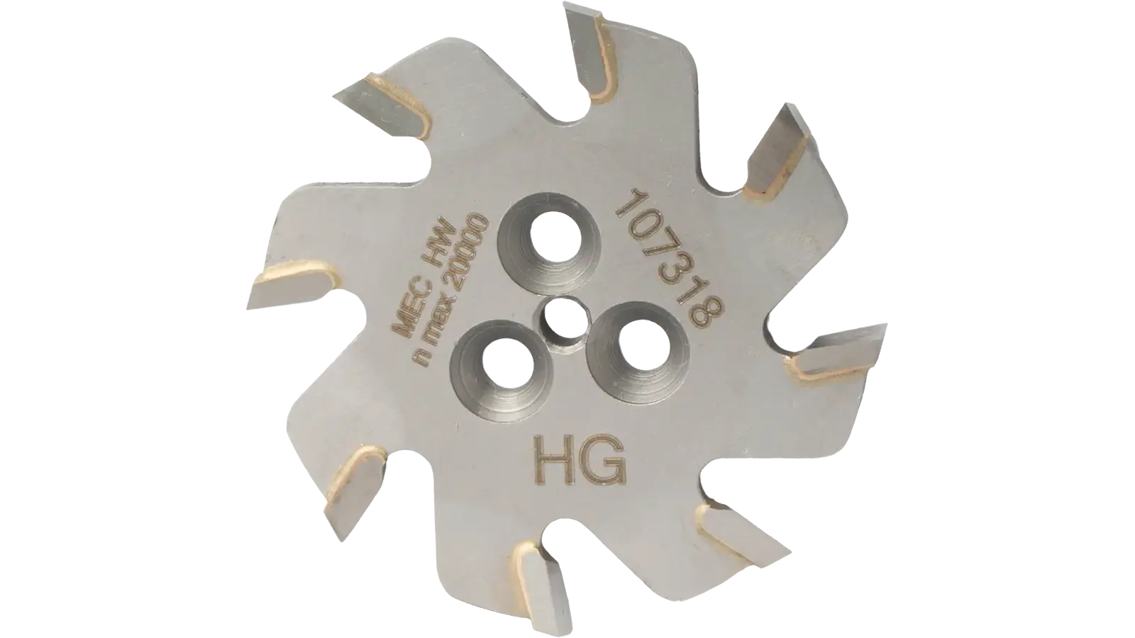 Disk milling cutter d=40 mm, 8 teeth, RIGHT cutter