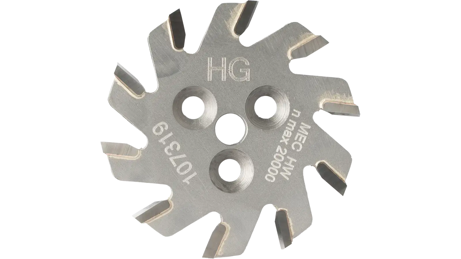 Disk milling cutter d=50 mm, 10 teeth, LEFT cutter