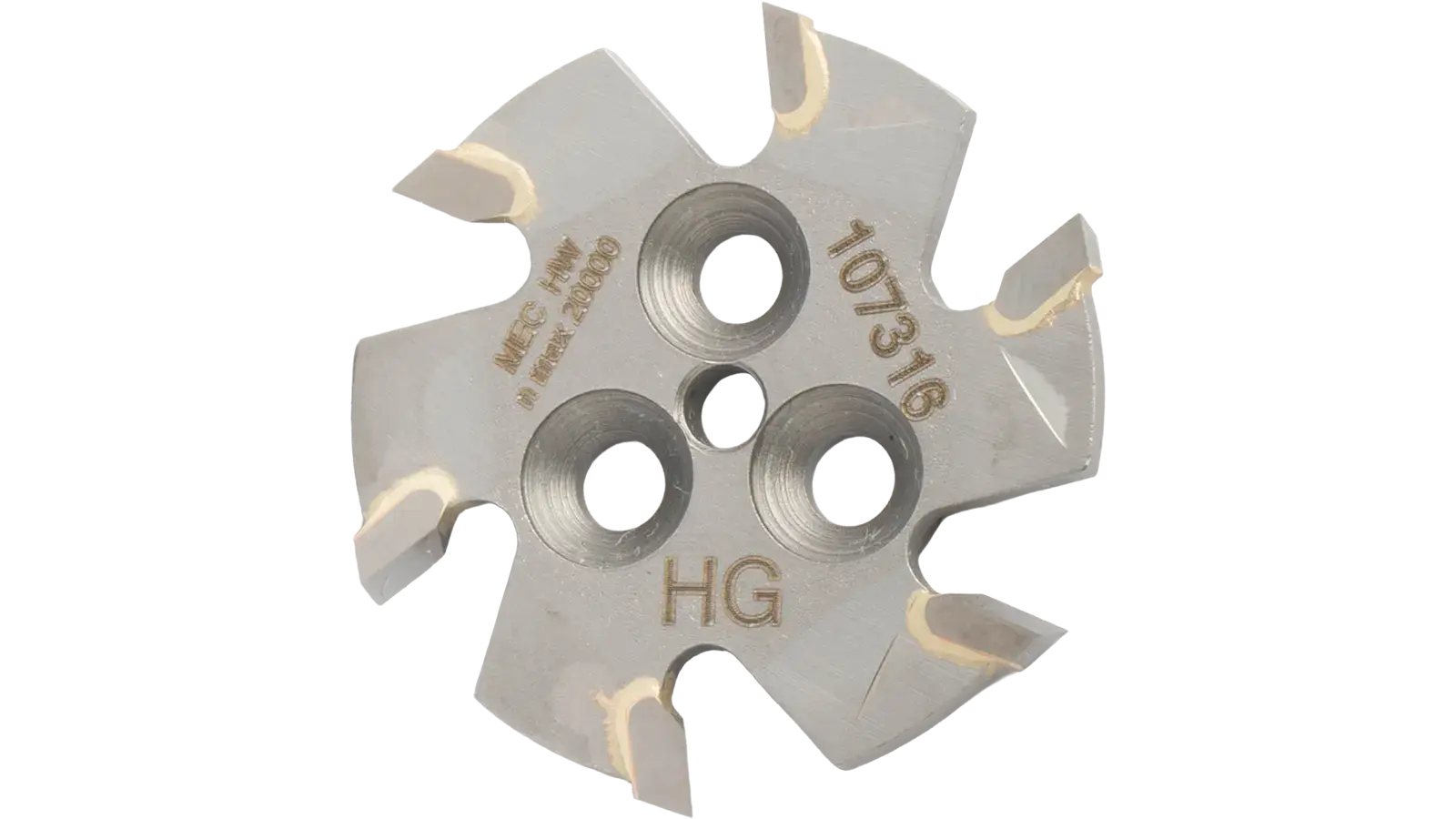 Disk milling cutter d=30 mm, 6 teeth, RIGHT cutter
