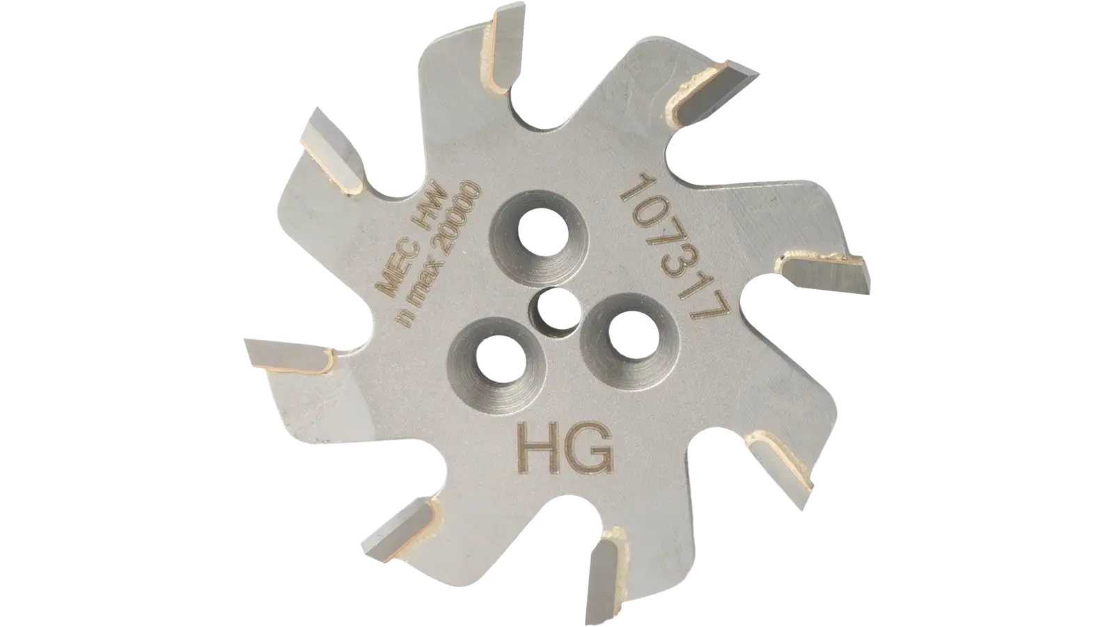 Disk milling cutter d=40 mm, 8 teeth, LEFT cutter